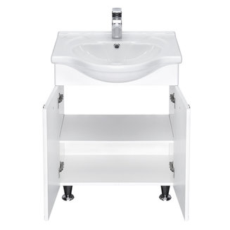 Тумба под раковину AQUATON Лиана 65 белый 1A165701LL010