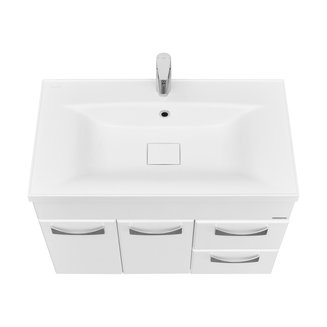 Тумба под раковину AQUATON Диор 80 белый 1A167801DR010