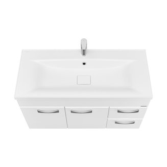 Тумба под раковину AQUATON Диор 100 белый 1A167701DR010