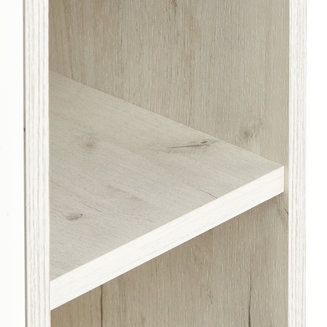 Тумба под раковину AQUATON Флай 80 белый, дуб крафт 1A237401FAX10