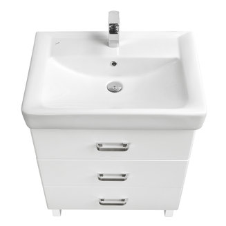 Тумба под раковину AQUATON Америна 70 М белый 1A169001AM010