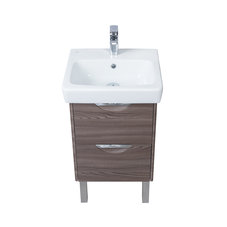 Тумба под раковину AQUATON Сильва 50 дуб макиато 1A211701SIW50