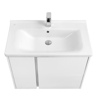 Тумба под раковину AQUATON Стоун 80 белый 1A228201SX010