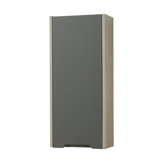 Шкаф навесной AQUATON Оливия грей, дуб ойстер правый 1A254703OLUGR