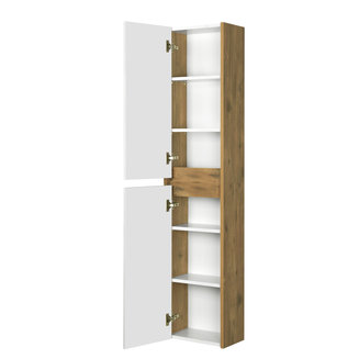 Полуколонна AQUATON Сканди белый, дуб рустикальный 1A255003SDZ90