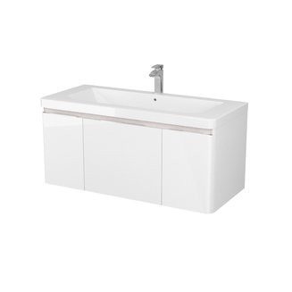 Тумба под раковину AQUATON Шерилл 105 белый 1A206301SH010