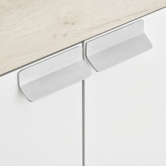 Тумба под раковину AQUATON Флай 60 белый, дуб крафт 1A237301FAX10