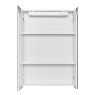 Зеркальный шкаф AQUATON Верди PRO 60 белый, ясень фабрик 1A206902VDAV0