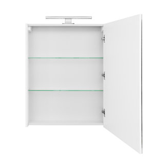 Зеркальный шкаф AQUATON Нортон 65 белый 1A249102NT010