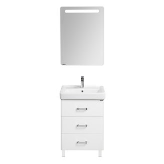 Зеркальный шкаф AQUATON Америна 60 правый белый 1A135302AM01R