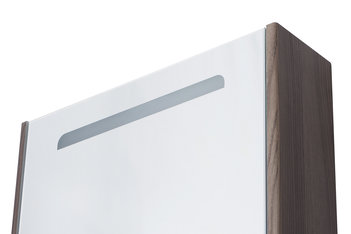 Зеркальный шкаф AQUATON Сильва 50 дуб макиато 1A215502SIW5L