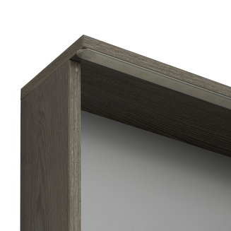 Зеркальный шкаф AQUATON Стоун 80 грецкий орех 1A228302SXC80