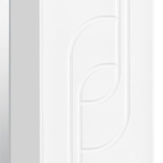 Зеркальный шкаф AQUATON Панда 50 правый белый 1A007402PD01R