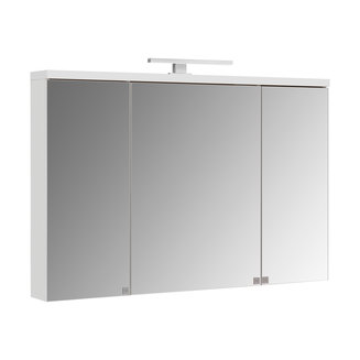 Зеркальный шкаф Aquaton Брук 120 белый 1A200802BC010