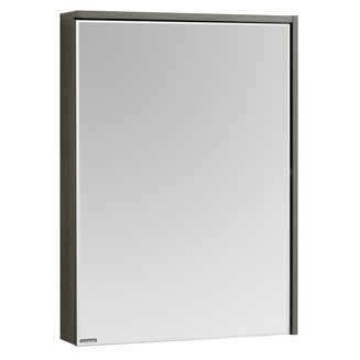 Зеркальный шкаф AQUATON Стоун 60 грецкий орех 1A231502SXC80