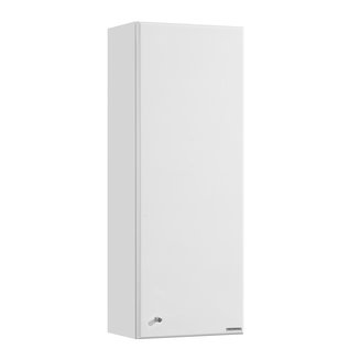 Шкаф навесной AQUATON Симпл одностворчатый правый белый 1A012503SL01R