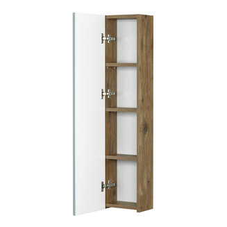 Шкаф навесной AQUATON модуль Мишель 23 дуб рустикальный, фьорд 1A244303MIX30