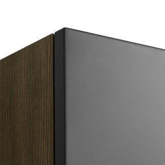 Шкаф навесной AQUATON модуль Терра 35 дуб кантри, антрацит 1A247103TEKA0
