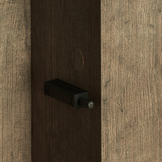 Шкаф навесной AQUATON модуль Терра 35 дуб кантри, антрацит 1A247103TEKA0