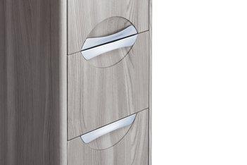 Шкаф - колонна AQUATON Сильва левый дуб фьорд 1A215603SIW6L