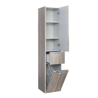 Шкаф - колонна AQUATON Сильва правый дуб фьорд 1A215603SIW6R