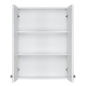 Шкаф навесной AQUATON Лиана двустворчатый белый 1A153003LL010