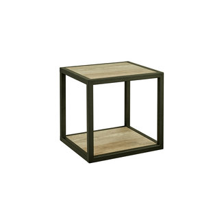 Полка AQUATON Лофт Фабрик дуб эндгрейн 1A242703LTDU0