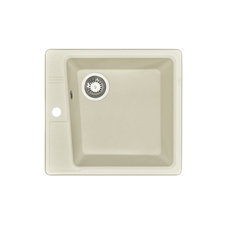 Мойка для кухни из литого мрамора AQUATON Парма квадратная жемчуг 1A713032PM240