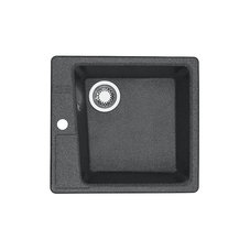 Мойка для кухни из литого мрамора AQUATON Парма квадратная графит 1A713032PM210