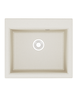 Мойка для кухни из литого мрамора AQUATON Линеа 58 жемчуг 1A733032LW240