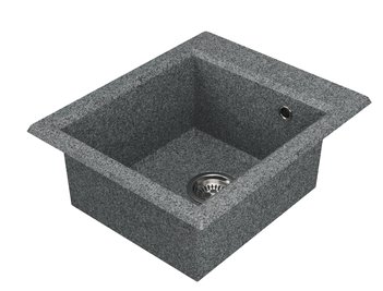 Мойка для кухни из литого мрамора AQUATON Линеа 43 серый 1A732932LW230