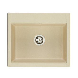 Мойка для кухни из литого мрамора AQUATON Делия 60 прямоугольная шампань 1A715232LD290