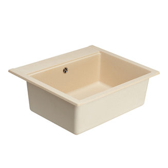 Мойка для кухни из литого мрамора AQUATON Делия 60 прямоугольная шампань 1A715232LD290