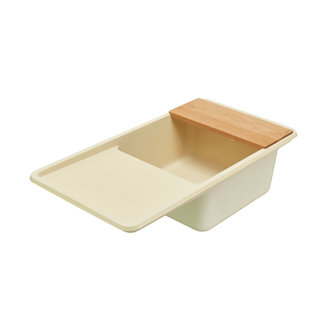 Мойка для кухни из литого мрамора AQUATON Беллис 97 шампань 1A725132BS290