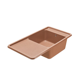 Мойка для кухни из литого мрамора AQUATON Беллис 97 терракотовый 1A725132BS270