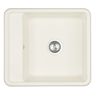 Мойка для кухни из литого мрамора AQUATON Беллис 57 жемчуг 1A724932BS240