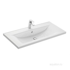 Раковина AQUATON Айрис 100 белая 1A723031AG010
