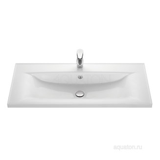 Раковина AQUATON Айрис 100 белая 1A723031AG010