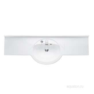 Раковина AQUATON Отель 5/150 белая с навесами 1A70133NOT010