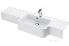 Раковина AQUATON Hotel B 151 правая белая 1A709531PI01P