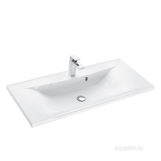 Раковина AQUATON Премьер 100 белая 1A702531PR010