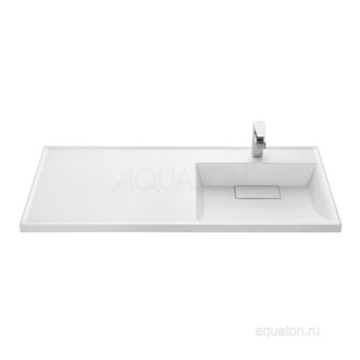 Раковина AQUATON Лондри 1200 белая правая 1A72243KLH010