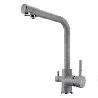 Смеситель AQUATON Руан фильтр серый 1AX004FCXX230