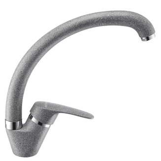 Смеситель AQUATON Нимо серый 1AX002FCXX230