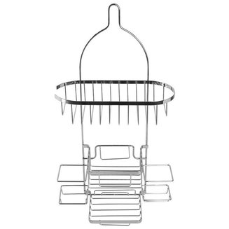 Полка многоярусная прямая, проволока стальная, 14, Milardo, 014W050M44