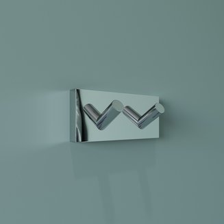 Крючок двойной, латунь, Edifice, IDDIS, EDISB20i41