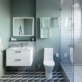 Держатель для туалетной бумаги с крышкой, латунь, Edifice, IDDIS, EDISBC0i43