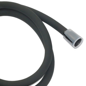 Шланг для душа, графитовый матовый, силиконовый, 1,2м, Optima Home, IDDIS, OPH12GLi19