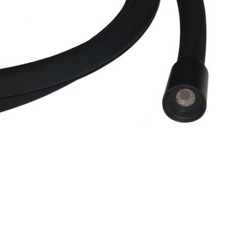 Шланг для душа, черный матовый, силиконовый, 1,5м, Optima Home, IDDIS, OPH15BLi19