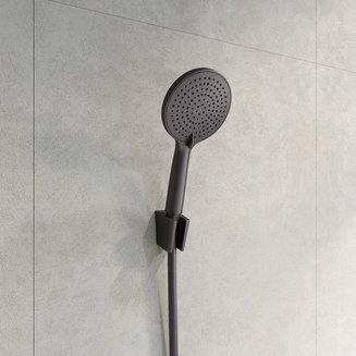 Лейка для душа, графитовая, Optima Home, IDDIS, OPH3F0Gi18